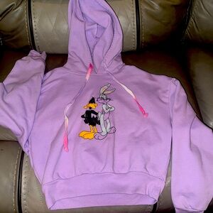 Girls looney tunes hoodie